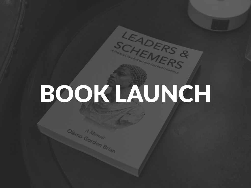 Leaders and Schemer Book Launch